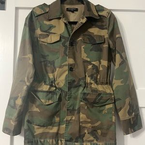 By Corpus Camouflage Jacket with drawstring Size Small